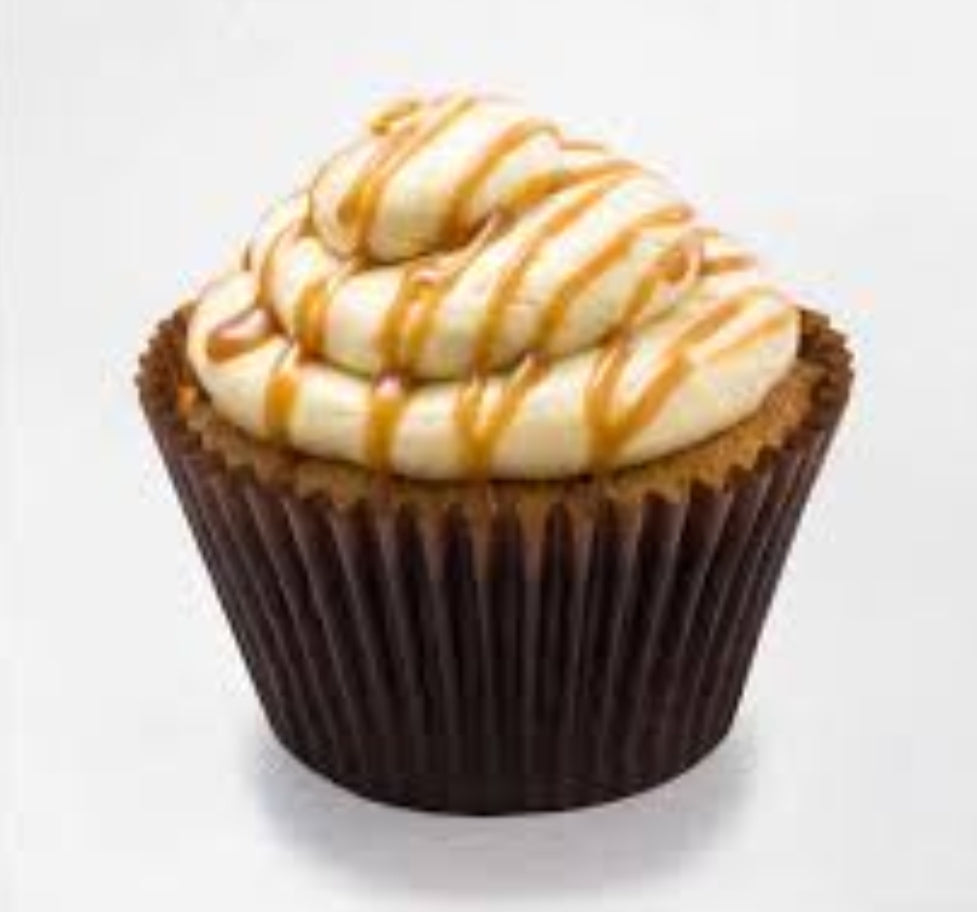 Banana Caramel Cupcake