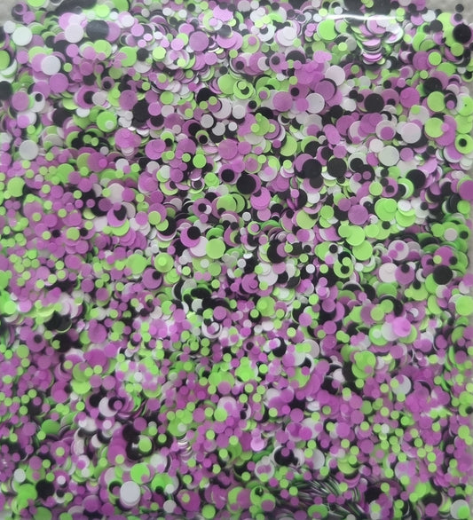 Neon Purple Mix Glitter 10g