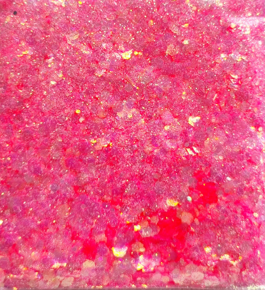 Fluorescent Pink Glitter 10g