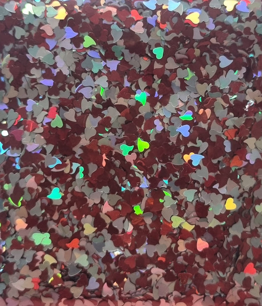 Cupid Hearts Glitter 10g