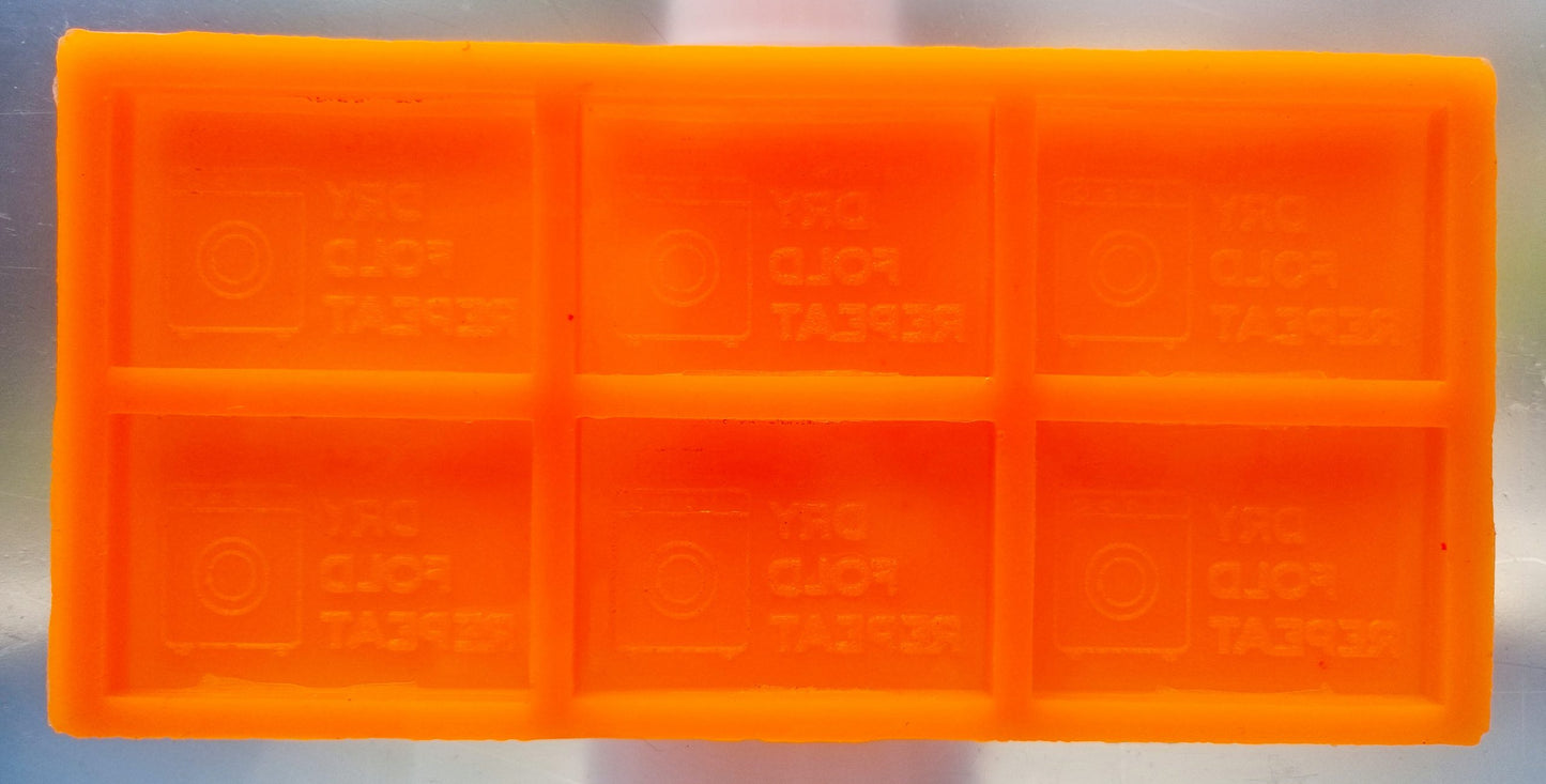 6 x Wash Dry Fold Repeat Mold