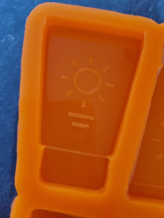 6 x Sun Cream Mold