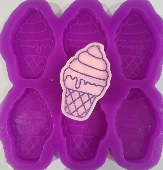 6 x Mini Ice Cream Mold