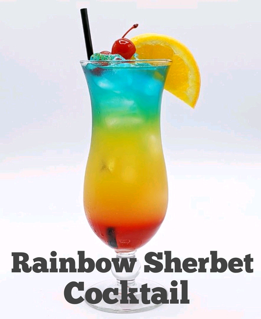 Rainbow Sherbet Cocktail