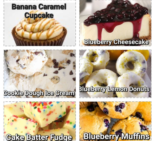 6 x 50ml Bakery Lovers Bundle