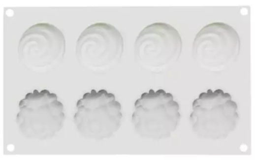 Silicone Cloud & Swirl Mold